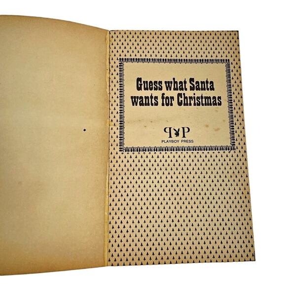 Playboy Cartoons Guess What Santa Wants for Christmas 1972 Book - Picture 3 of 4
